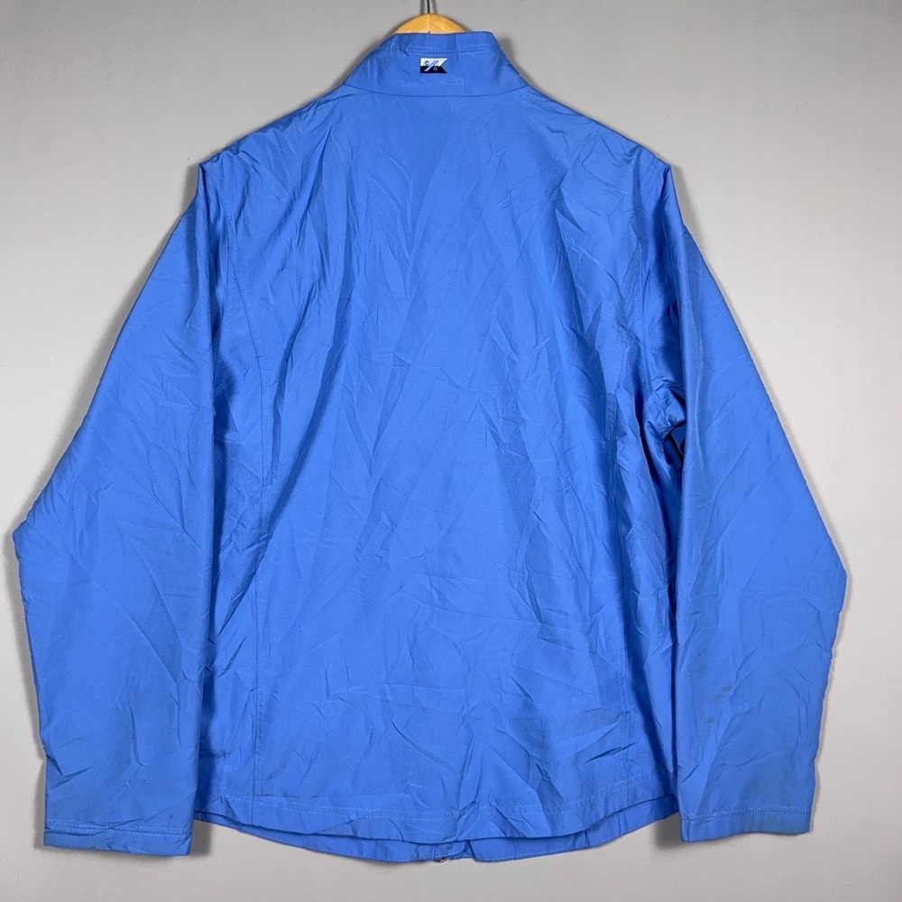 Cutter & Buck‎ CBWeathertec Full Zip Jacket Mens Size XL Blue Gorpcore Golf - Picture 2 of 9